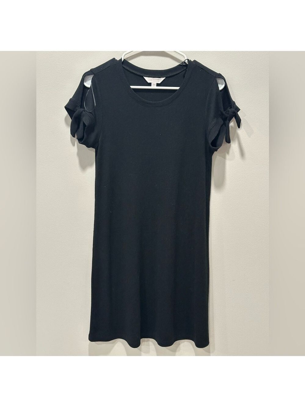 LC Lauren Conrad Dress Simple Stretch Black Size Medium
